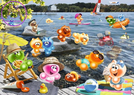 RAVENSBURGER Puzzle Gelini u moře 1000 dílků