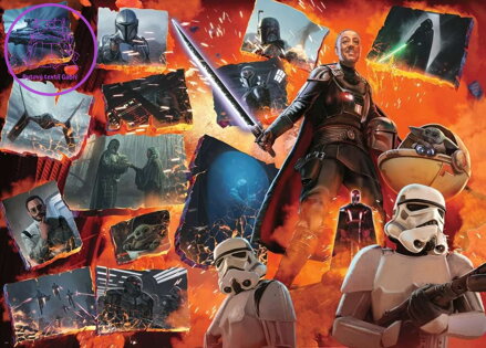 RAVENSBURGER Puzzle Star Wars Záporáci: Moff Gideon 1000 dílků