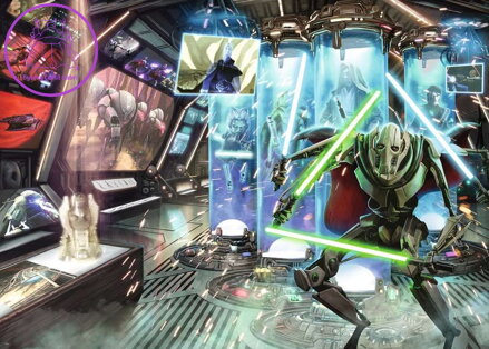 RAVENSBURGER Puzzle Star Wars Záporáci: General Griveous 1000 dílků