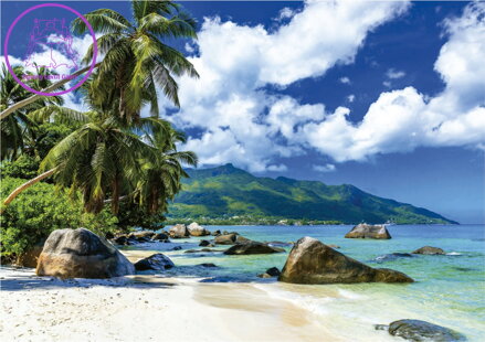 EDUCA Puzzle Seychelles 1500 dílků