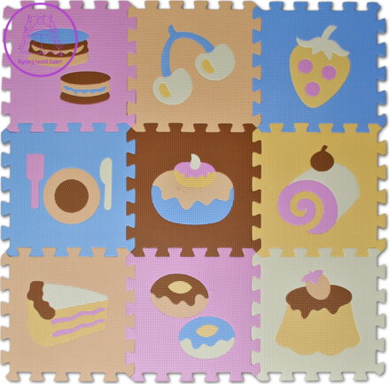 Pěnové puzzle Dobroty (28x28)