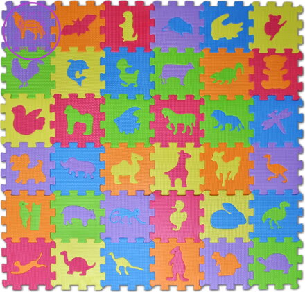 Pěnové puzzle Zvířátka (14,5x14,5)
