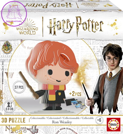 EDUCA 3D puzzle Harry Potter: Ron Weasley 37 dílků