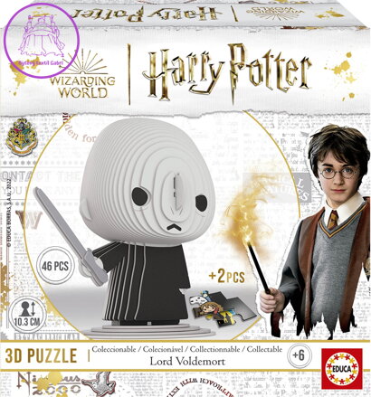 EDUCA 3D puzzle Harry Potter: Lord Voldemort 46 dílků