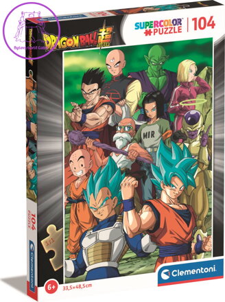 CLEMENTONI Puzzle Dragonball 104 dílků