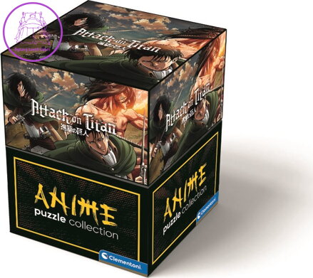 CLEMENTONI Puzzle Anime Collection: Útok titánů (Attack on Titans) 500 dílků