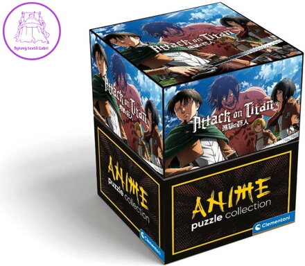 CLEMENTONI Puzzle Anime Collection: Útok titánů (Attack on Titans) 500 dílků