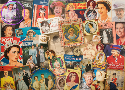 GIBSONS Puzzle Naše velkolepá královna 1000 dílků