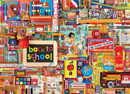 COBBLE HILL Puzzle Zpátky do školy 1000 dílků