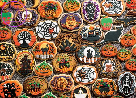 COBBLE HILL Puzzle Halloweenské sušenky 1000 dílků