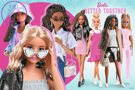TREFL Puzzle Barbie a její svět 160 dílků