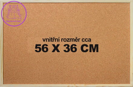 Korková podložka pod puzzle Victoria 56x36cm