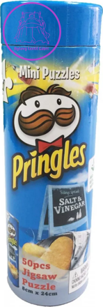 Puzzle Pringles: Salt & Vinegar 50 dílků