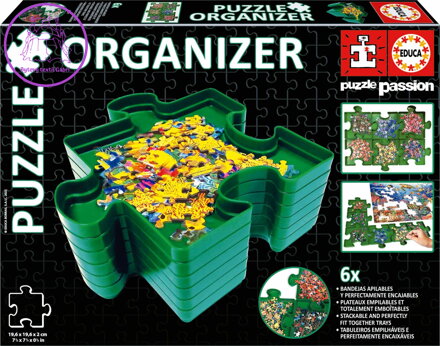 EDUCA Organizér na puzzle (třídič)