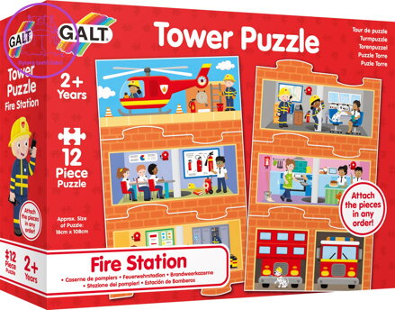 GALT Puzzle Požární stanice 12 dílků