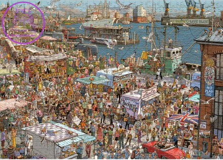 HEYE Puzzle Čerstvé ryby! 2000 dílků