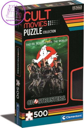 CLEMENTONI Puzzle Cult Movies: Krotitelé duchů 500 dílků