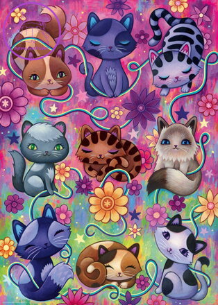 HEYE Puzzle Dreaming: Koťata 1000 dílků