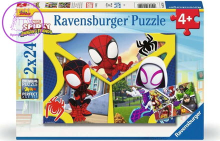 RAVENSBURGER Puzzle Spidey 2x24 dílků