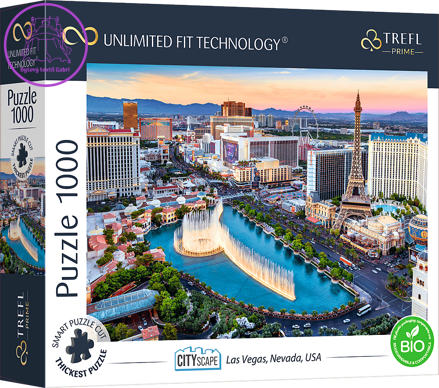 TREFL Puzzle UFT Cityscape: Las Vegas, Nevada, USA 1000 dílků