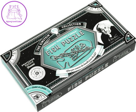 PROFESSOR PUZZLE Hlavolam Albert Einstein č.5: Fish Puzzle