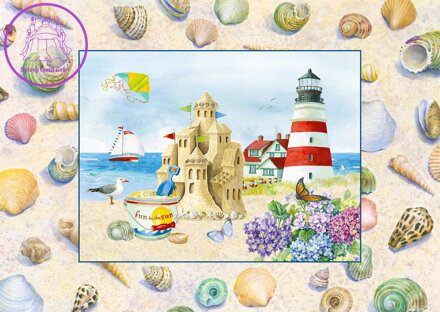 ENJOY Puzzle Zábava na sluníčku 1000 dílků