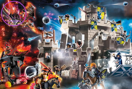 SCHMIDT Puzzle Playmobil Novelmore: Hrad 150 dílků