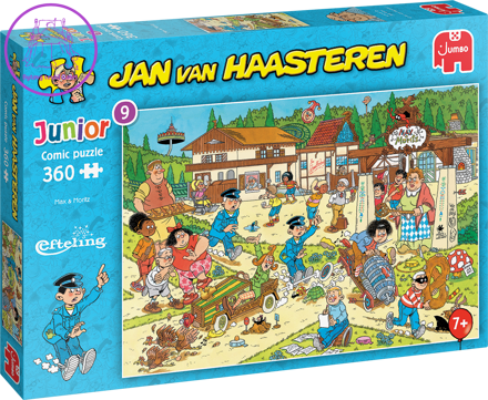 JUMBO Puzzle JvH Junior 9: Efteling Max a Moritz 360 dílků