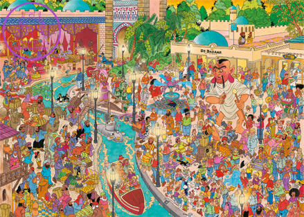 JUMBO Puzzle JvH Efteling Fata Morgana 1000 dílků