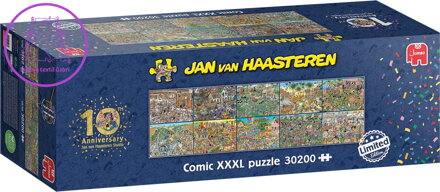 JUMBO Puzzle JvH 10 let Jan van Haasteren XXXL (jubilejní limitovaná edice) 30200 dílků