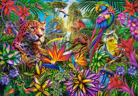 CASTORLAND Puzzle Móda džungle 500 dílků
