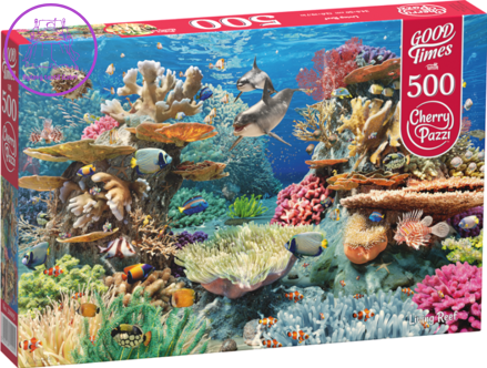 CHERRY PAZZI Puzzle Korálový útes 500 dílků