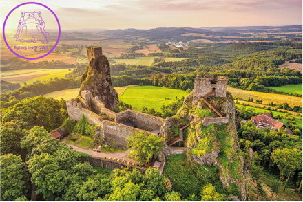 DINO Puzzle Zřícenina hradu Trosky 1000 dílků
