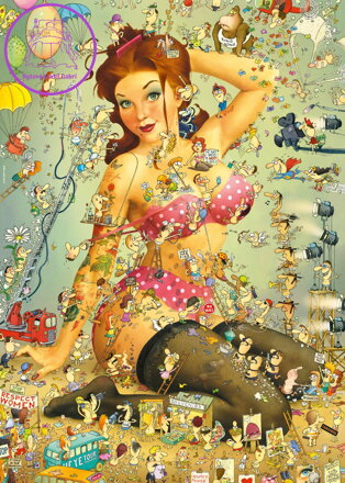 HEYE Puzzle Život Insta-dívky 1000 dílků