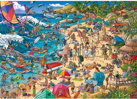 HEYE Puzzle Mořské pobřeží 1000 dílků