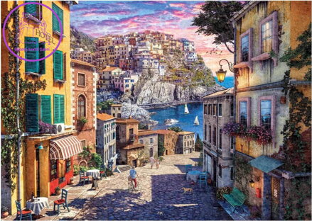 ANATOLIAN Puzzle Italské pobřeží 3000 dílků