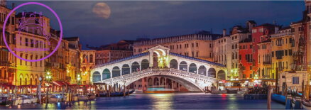 DINO Panoramatické puzzle Most Rialto 6000 dílků