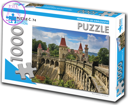 TOURIST EDITION Puzzle Přehrada Les Království 1000 dílků (č.74)