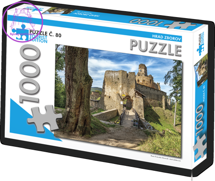 TOURIST EDITION Puzzle Hrad Zborov 1000 dílků (č.80)
