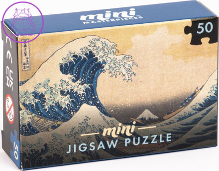 PROFESSOR PUZZLE Puzzle Velká vlna u pobřeží Kanagawy 50 dílků