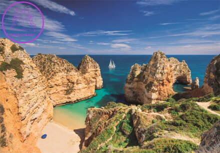 CLEMENTONI Puzzle Zátoka Algarve 1000 dílků