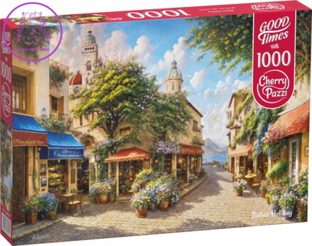 CHERRY PAZZI Puzzle Italské prázdniny 1000 dílků