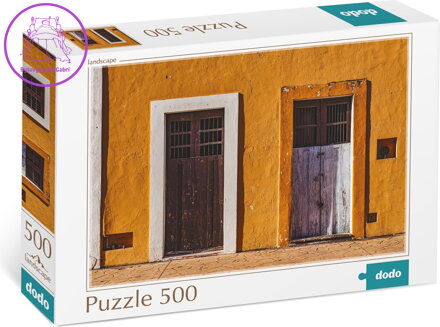 DODO Puzzle Žlutý dům 500 dílků