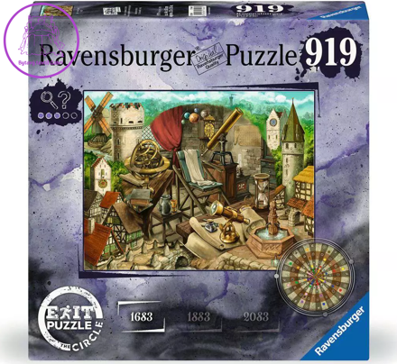 RAVENSBURGER Únikové EXIT puzzle Kruh: Anno 1683, 919 dílků