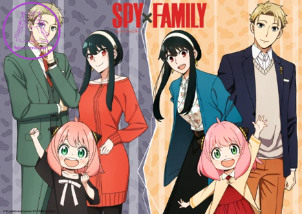 RAVENSBURGER Puzzle Spy X Family 1000 dílků