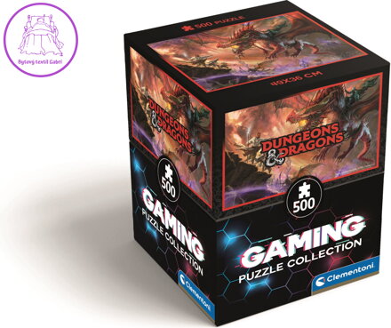 CLEMENTONI Puzzle Gaming Collection: Dungeons&Dragons 500 dílků
