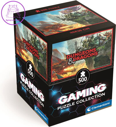 CLEMENTONI Puzzle Gaming Collection: Dungeons&Dragons 500 dílků