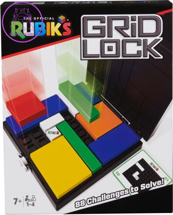 Logická hra Rubik's Gridlock (dopravní zácpa)