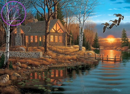 COBBLE HILL Puzzle Odpočinek 1000 dílků