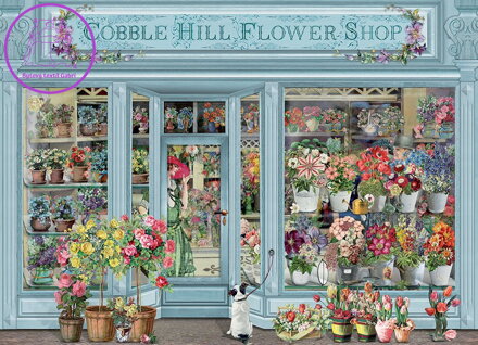 COBBLE HILL Puzzle Pařížské květiny 1000 dílků